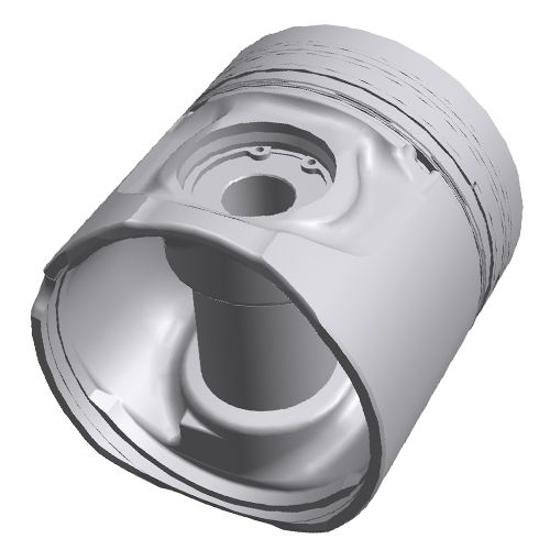 PISTON AND RING KIT 0.50MM